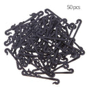 50pcs Grape Support Vine Clips Garden Plants Vegetables Fixed Buckle Hook