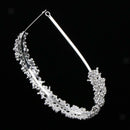 Wedding Crystal Alloy Flower Headband Tiara Hair Jewelry Accessories
