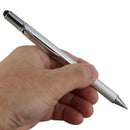 Multifunction Touch Screen Stylus Pen with Spirit Level Ruler Screwdriver