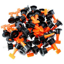50Pcs Tile Leveling System Kit 1.6mm Space Reuse Wall Floor Clip Leveler Ce X4X6