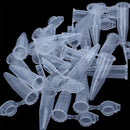 25 Pieces x Plastic Tubes Plastic Centrifuge Tube of Laboratory Transparent G2P2