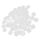 100x Clear Round Plastic Collect Coin Capsules Coin Protector Cases 35mm