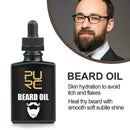 Beard Growth Oil Organic Men Hair Growther Mustache Grow Beard U1G6