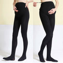 Pregnant Women Winter Warm Maternity Stretchy Skinny Leggings Nursing High Pants
