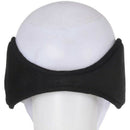5X(Men Women Black Plush Pad Winter Warm Warmer Ear Muff Back Earmuffs O1M1)