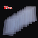 10Pcs Soft Clear Plastic Card Sleeves Protectors, for ID Cards, Band Cards,