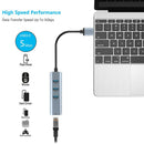 USB 30 to rj45 HUB Splitter A