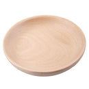 Wooden Round Plates Fruit Cake Tea Coffee Dessert Dish Food Serving Tray 11