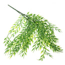 52cm Artificial Weeping Green Plants Willow Foliage Wall Hanging Home Gifts