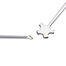Violin Sound Post with Silvery Setter Frets Hook for Voilin Setting Tool