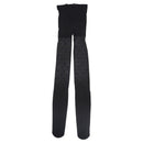 Women's grid Love heart pattern Pantyhose Tights Black