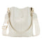 Retro Crocodile Leather Women Shoulder Bag Messenger Bucket Handbag (White) A#S