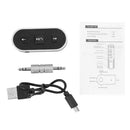 Bluetooth Car Kit Handsfree 3.5mm Jack Aux Audio Headphone Receiver Adapter