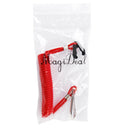 Red Safety Watercraft Boat Kill Switch Key Lanyard Rope Clip Engine Lgnition