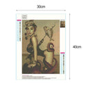 5D DIY Full Drill Diamond Painting Beauty Cross Stitch Embroidery Mosaic