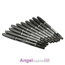 10PCS Fine Dual Heads Marking Pen Marker Waterproofink Thin Nib Black