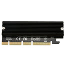 M.2 Nvme Ssd Ngff To Pcie 3.0 X16 Adapter M Key Interface Card+Heatsink Sup U5I8