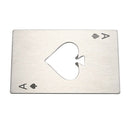 5X(Playing Card Ace of Spades Poker Bar Tool Soda Stainless Steal Beer Bot E4R5)