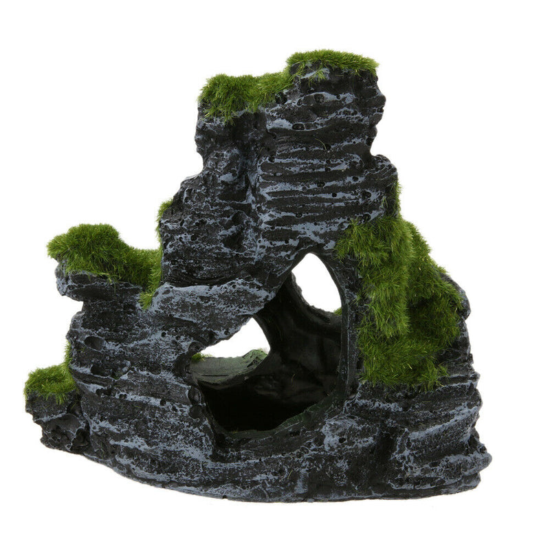 Rockery Mountain Aquarium Ornament Hiding Cave Landscape Decoration For Fis