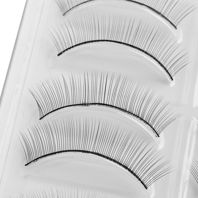 10 Pairs/Set False Eyelashes Handmade Training Lashes For Beginners Teachin B8L2