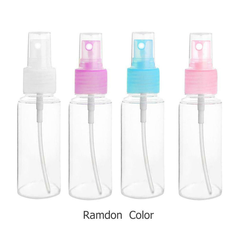 Clear Perfume Refillable Travel Lotion Liquid Spray Press Pump Bottle(100ml