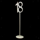 1-30 Wooden Table Numbers with Holder Base for Wedding Home Party Table