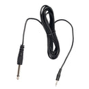 Instrument Male to Male Guitar Cable 6.35mm to 3.5mm Cord for Violin 300cm