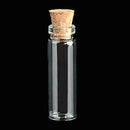5X(20Pcs 11X32Mm Tiny Mini Empty Clear Cork Glass Bottles Vials 2Ml Z1O2)