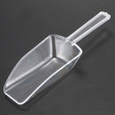 3 piece Pallet Ice scraper shape plastic scoop - Transparent