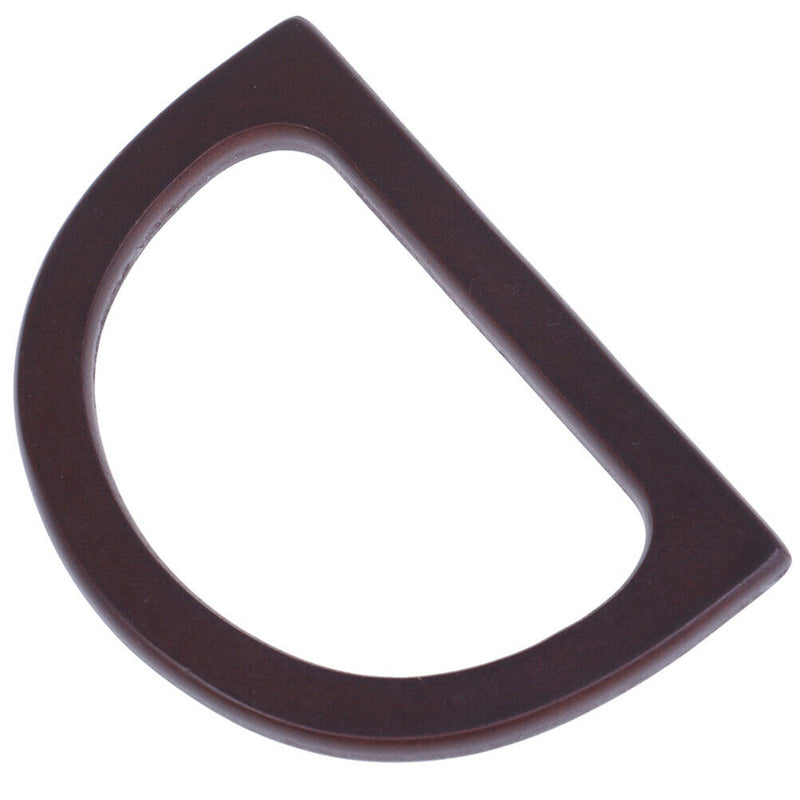 1Pcs Wooden Bag Handle Replacement for DIY Purse Making Handbag Shopping Tot OZ