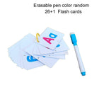 Alphabet Cards A-Z Kids Toddlers Preschool Early Learning Sen Resource New T1X1