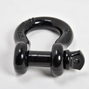 3/4" D Ring Bow Shackle Isolator 4.75 Ton Breaking Strength For Vehicle Recovery