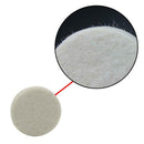 2x Wool Felt Bass Drum Beater Head for Percussion Instrument Parts Accessory