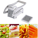 Stainless Steel French Fry Cutter Vegetable Potato Chopper SlicerDicer 2Blade BX