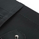 Car Sun Visor Organizer Holder Bag with Zipper for Glasses Phone (Black) A