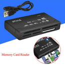 All in One External USB Memory Card Reader Adapter SD SDHC Mini Micro M2 MMC XD