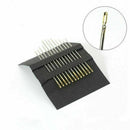 36 Pcs Thick Big Eye Sewing Self-Threading Needles Embroidery Hand Sewing Tool