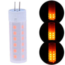 1x G4 2W Flickering Flame Fire Effect LED Bulb Corn Light Retro Decoration Lamp