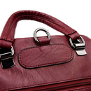 Women'S Backpack Washable Stitching Fashion Backpack Korean Tassel Shoulder
