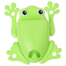 Toothbrush Holder with 4 Suction Cups (Green) T7H6