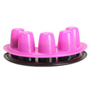 2x Manicure Bowl Soak Finger Acrylic Tip Nail Soaker Treatment Remover Tool