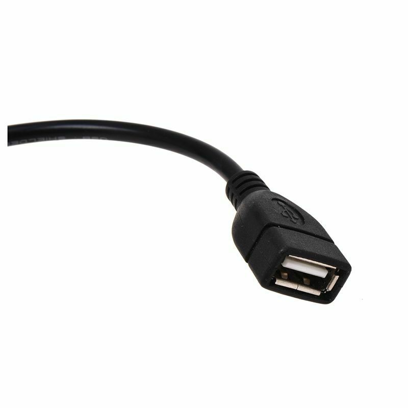 Black Micro OTG Cable for Nexus 5 / 7 / 10, Moto G / X, Galaxy S6 Edge / S5 F5N8