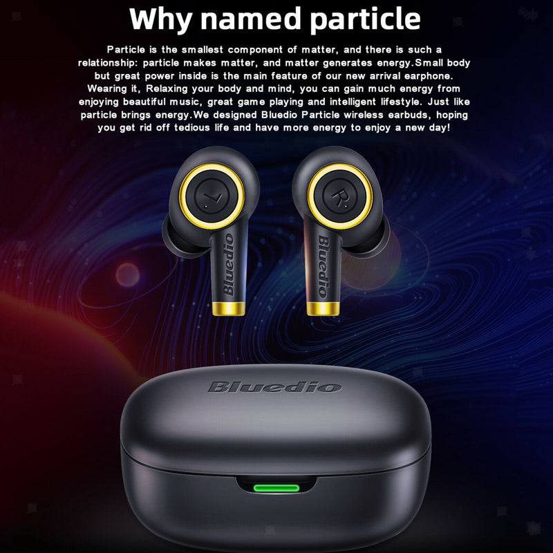 Wireless Earbuds, [Upgraded] Bluetooth V5.0 in-Ear Stereo Quick Charge