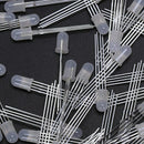 50 Pcs 5mm Round Head Common Cathode RGB Light LED Emitting Diodes