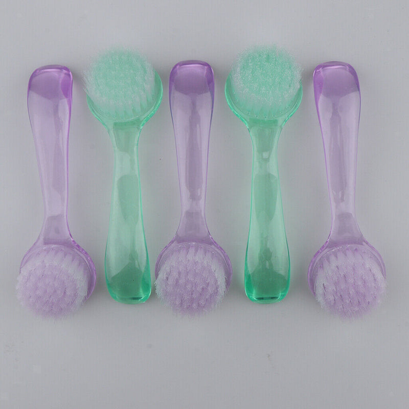 5Pcs Nail Art Dust Cleaning Brushes Manicure Pedicure Nails Washing Brush