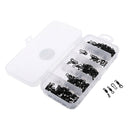 150pcs/box Carp Tackle Set Carp Fishing Quick Change Swivels Set