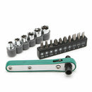 17 In 1 Chrome Vanadium Steel Wrench Driver Set Torx Screwdriver Set Ratche