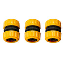 3pcs Garden Water Hose Pipe Connector Quick Connectors Joining Repair Tool