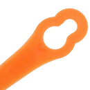 50pcs Plastic Hay Mower Blades For Easy Trim Grass Trimmer Garden Tim Nw