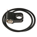 Universal 12V 7/8" Universal Motorcycle Handlebar Reset Switch Button Yellow
